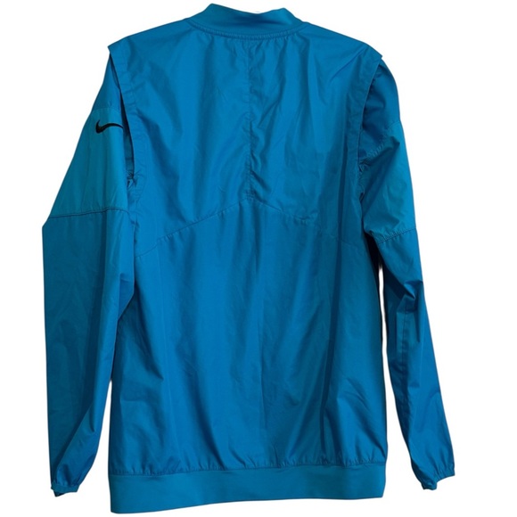 Nike NFL Men's Carolina Panthers Sideline Dri-FIT Half-Zip Pullover - Picture 3 of 6